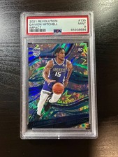 2021-22 Panini Revolution Davion Mitchell #135 Impact /149 RC PSA 9 MINT