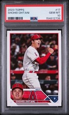 2023 Topps #17 Shohei Ohtani PSA 10