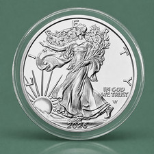2026 $1 American Silver Eagle 1 oz Brilliant Uncirculated- same day ship