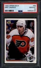 1992-93 Upper Deck 88 Eric Lindros PSA 10 GEM MT