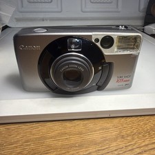 Canon Sure Shot 105 Zoom 35mm Point And Shoot Film Camera WORKS