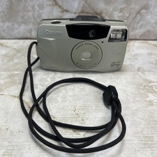 Canon Sure Shot 60 Zoom 35mm Flash Date Camera Film Tested Working Condition
