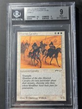 Magic The Gathering Moorish Cavalry Dark Arabian Nights Graded BGS 9 MINT