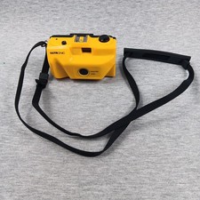Vintage Ultronic 35mm Film Camera Yellow Plastic Auto Focus 80s Photography
