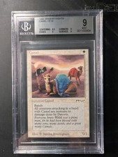 Magic The Gathering Camel Arabian Nights Graded BGS 9 MINT