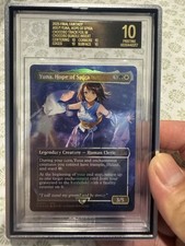 Yuna, Hope of Spira (Chocobo Track Foil) Final Fantasy Foil MTG BGS Black Label