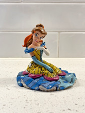 Disney Romero Britto Belle Beauty And The Beast Retired Figurine