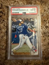 2020 Topps #182 Vladimir Guerrero Jr PSA GEM MT 10
