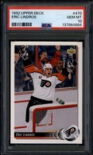 1992-93 Upper Deck 470 Eric Lindros PSA 10 GEM MT