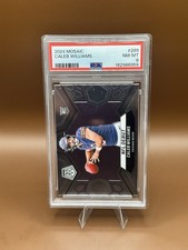 2024 PANINI MOSAIC #289 CALEB WILLIAMS ROOKIE PSA 8 Bears