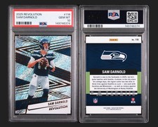 Sam Darnold 2025 Revolution #116 Seattle Seahawks PSA 10 POP 1