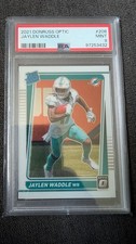 2021 Donruss Optic #208 Jaylen Waddle Rookie PSA 9 MINT