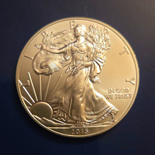 U.S. Mint 2015 American Silver Eagle $1 1 oz .999 Fine Silver Bullion Coin