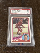 1984 O-PEE-CHEE #62 JOHN OGRODNICK RED WINGS PSA 9