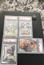 Love Panini PSA 8, Kincaid Prizm PSA 9, Murray Panini PSA 10, young Prizm PSA 9