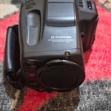 Chinon Point & Shoot 35mm Film Camera, Autofocus, Auto Exposure, Black