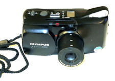 Olympus MJU (Stylus Zoom 70) 35mm Film Camera, 35-70mm Lens-full working cond.