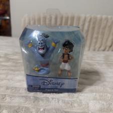 Disney 100 Aladdin & Genie 2" Figure Set Brand New 2 Pack NIB