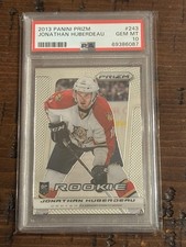 2013-14 Panini Prizm PSA 10 Jonathan Huberdeau Rookie Flames Panthers