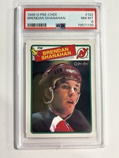 1988-89 O-Pee-Chee - Brendan Shanahan #122 (RC) - PSA 8