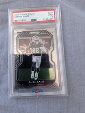 CeeDee Lamb RC Prizm Rookie Cowboys 2020 Panini RC PSA 9