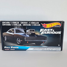 Hot Wheels Premium Fast & Furious Full Force Limited Edition 5-Car SEALED BOX