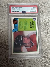 1983 O-PEE-CHEE OPC HOCKEY CARD PSA 10 BRIAN PROPP PHILLY FLYERS GOAL LEADER