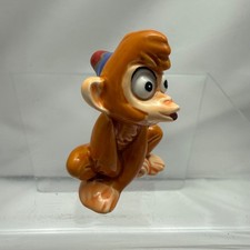 Vintage Disney Japan Abu from Aladdin Figurine - Hand Painted, Ceramic, 2 1/2"H