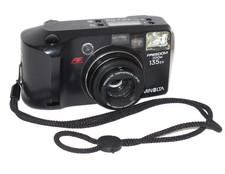 Minolta Freedom Zoom 135EX 35mm Point & Shoot Film Camera Working w/ Minor Issue