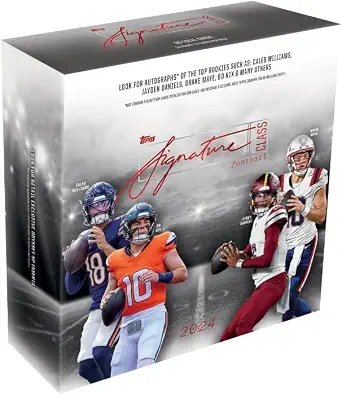 NEW 2024 SIGNATURE Class Football Card MEGA Box, Debut Edition, 80 Cards - Chance for retail exclusive Odyssey SP Inserts