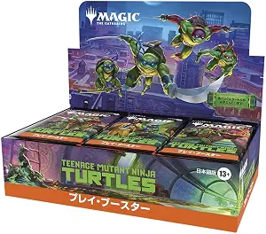 Magic: The Gathering | Mutant Turtles Play Booster Japanese Edition (Box of 30 Packs) MTG Trekker Wizards of The Coast TMT D51631400