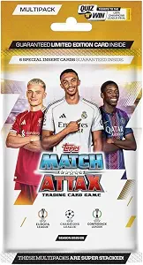 2025/26 Topps Match Attax Multipack - Look for a Guaranteed Limited Edition Card