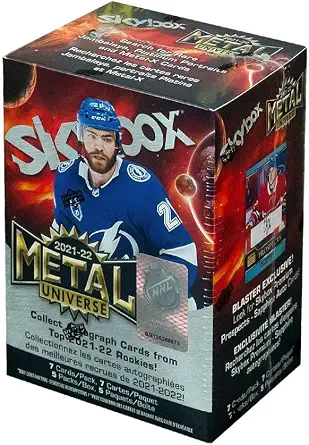 2021-22 Upper Deck Skybox Metal Universe Hockey 5-Pack Blaster Box
