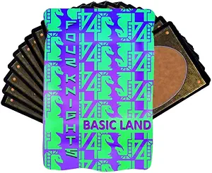 Four Knights MTG Basic Land Pack – 50 Cards, 10 of Each Color