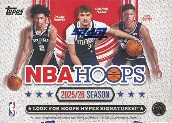 2025/26 Topps HOOPS Basketball EXCLUSIVE Factory Sealed 7 Pack Blaster Box!