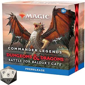 MTG Magic Commander Legends Battle for Baldur's Gate Prerelease Pack Kit
