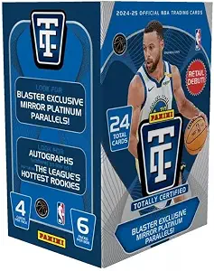 Panini 2024-25 NBA Basketball Totally Certified Blaster Box (Exclusive)