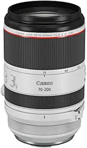 Canon RF70-200mm F2.8 L is USM Lens, Mirrorless Telephoto Zoom Lens, Compatible with EOS R Series APS-C and Full-Frame Cameras, Image Stabilization, Landscape and Sports Photography, White