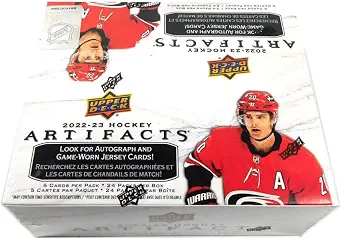 2022-23 NHL Upper Deck UD Artifacts Hockey Sealed Retail Box 24 Packs