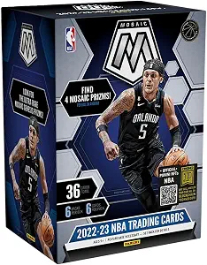 2023 Panini Mosaic Basketball Card Blaster Box - 36 Basketball Cards per Box
