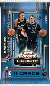 Topps Chrome Update Series 2025/26 NBA Basketball Hobby Jumbo Box