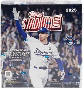 2025 Topps Stadium Club Baseball Mega Trading Card Box (2 Sepia Parallels Per Box)