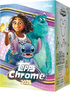 Topps 2025 Chrome® Disney - Value Box (4 Cards per Pack, 7 Packs per Box)