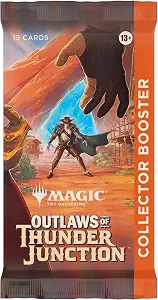 Magic: The Gathering Outlaws of Thunder Junction Collector Booster (15 Magic Cards)