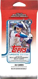 2025 Topps Update Series Baseball Fat Pack 36 Total Cards