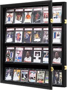 Grintus Graded Card Display Case, 24-Card Trading Card Display Frame,1P