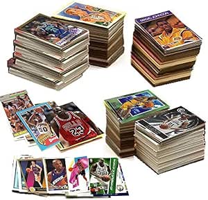 600 Basketball Cards Including Rookies, Many Stars, & Hall-of-famers. Ships in New White Box Perfect for Gift Giving. Includes Unopened Pack of Vintage Cards That Is At Least 25 Years Old!