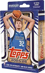 Topps 2025-26 Basketball 59-Card Hanger Box