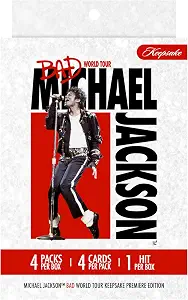 Michael Jackson Bad World Tour Keepsake Premiere Mini Box Trading Cards