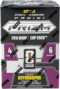 2026 Panini Prizm World Cup Soccer Exclusive Trading Cards Value Box